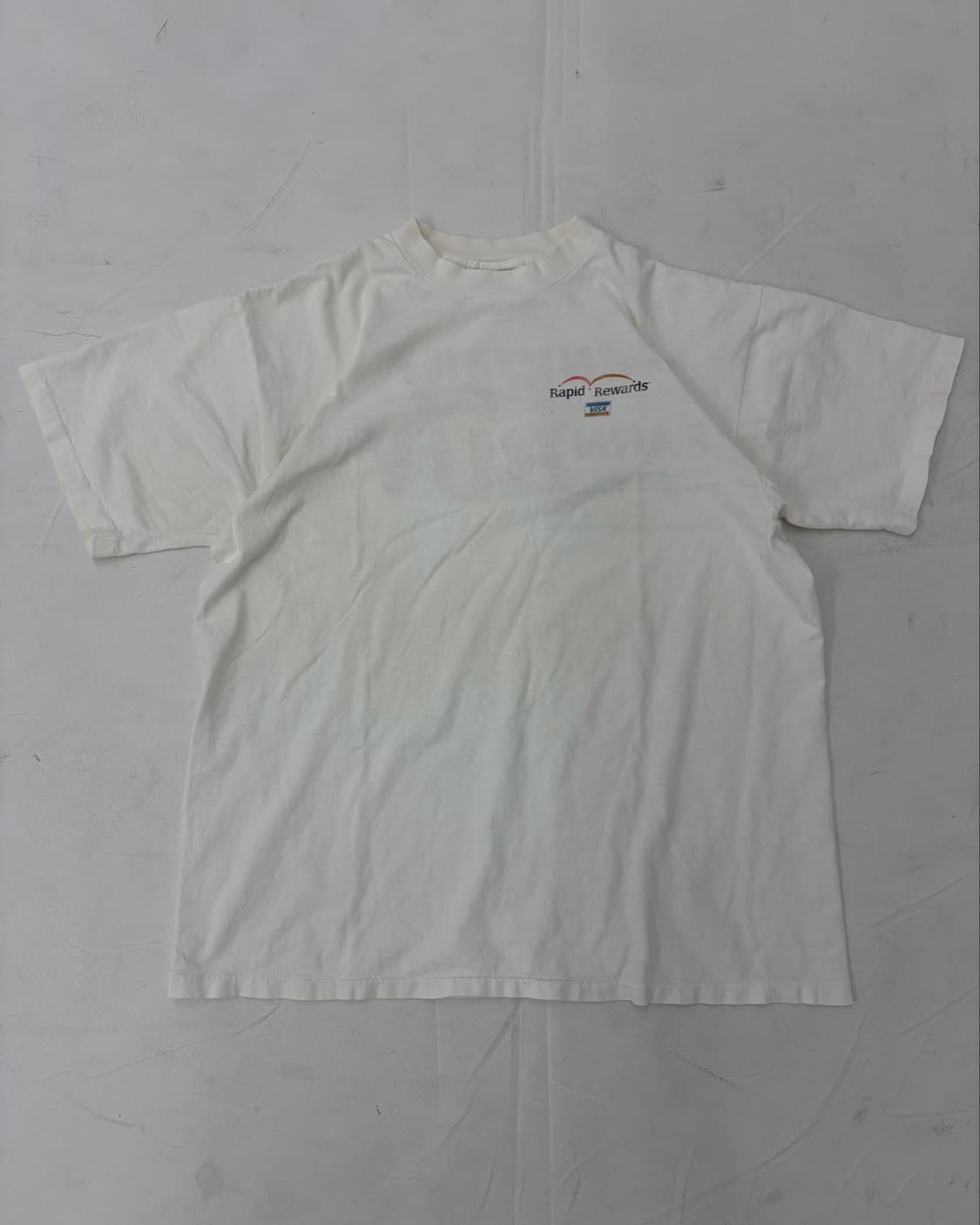 90s Visa Tee (white) 상품이미지2