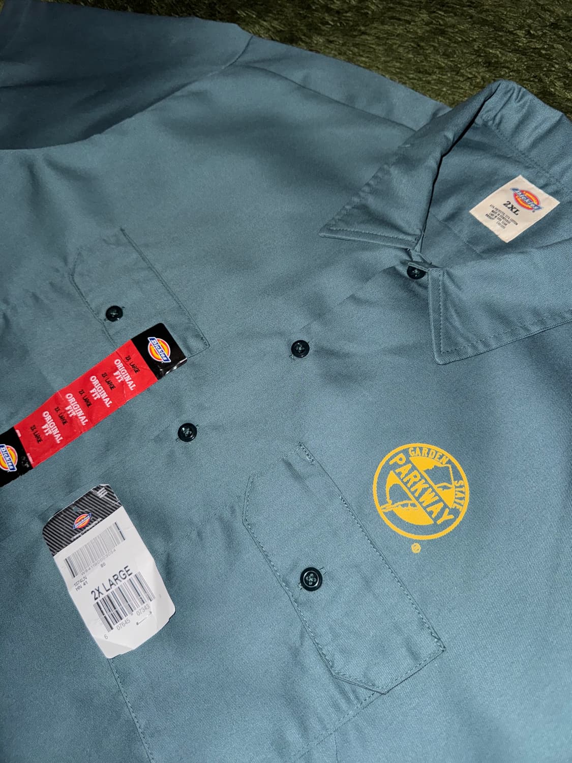 [XXL] 디키즈 하프 워크셔츠 Garden State Parkway 상품이미지2