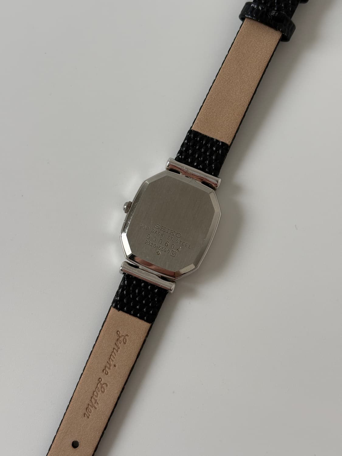 1980s Roman Silver Octagon Ladies Quartz 상품이미지7