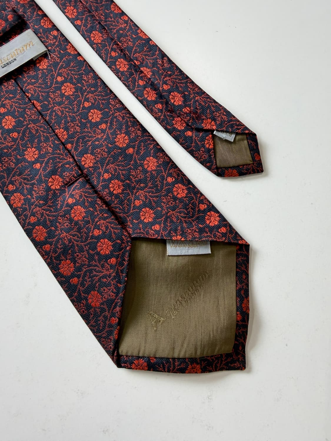 아쿠아스큐텀(Aquascutum) 실크 넥타이 9.8cm 상품이미지5