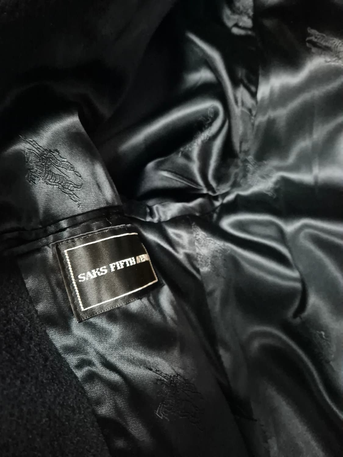 버버리 램스울 네이비 발마칸코트 (105-110) 상품이미지4