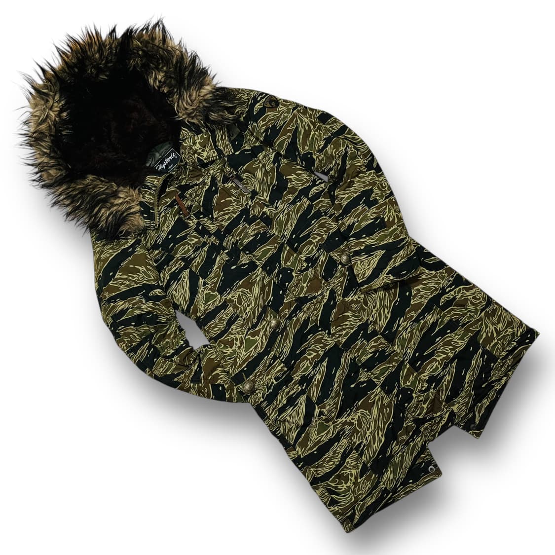 히스테릭 글래머 슬림 프리마로프트 카모 후디 야상 자켓 상품이미지1