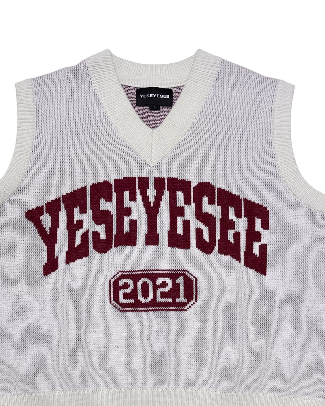 예스아이씨 니트 베스트 조끼 상품이미지2