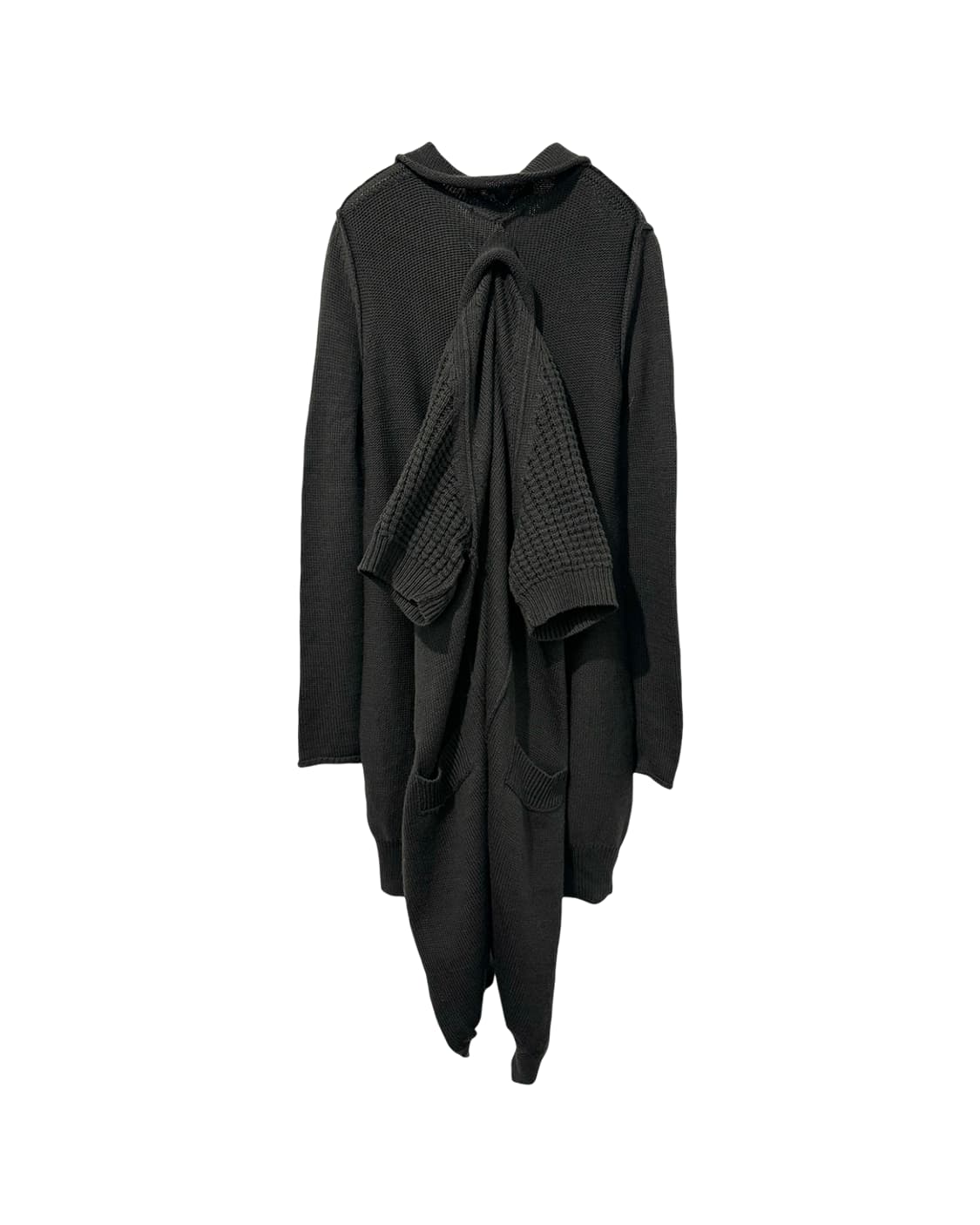 와이즈 더블 레이어 니트 롱 가디건 상품이미지7