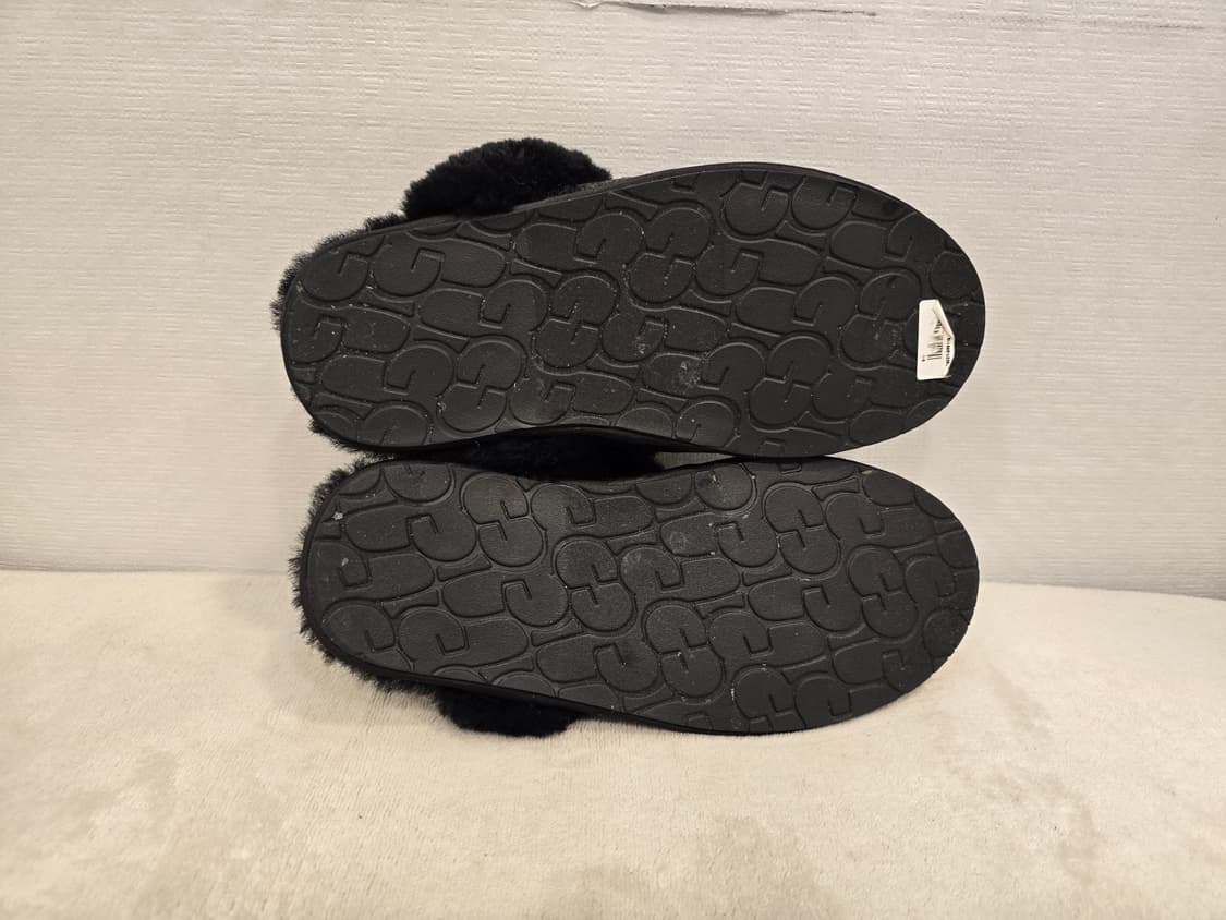 거의새거) UGG 어그 블랙 글리터 털 슬리퍼 240 상품이미지9