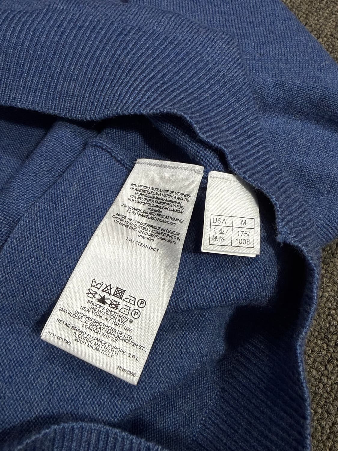 Brooks Brothers 브룩스브라더스 라운드넥 울 니트 상품이미지4