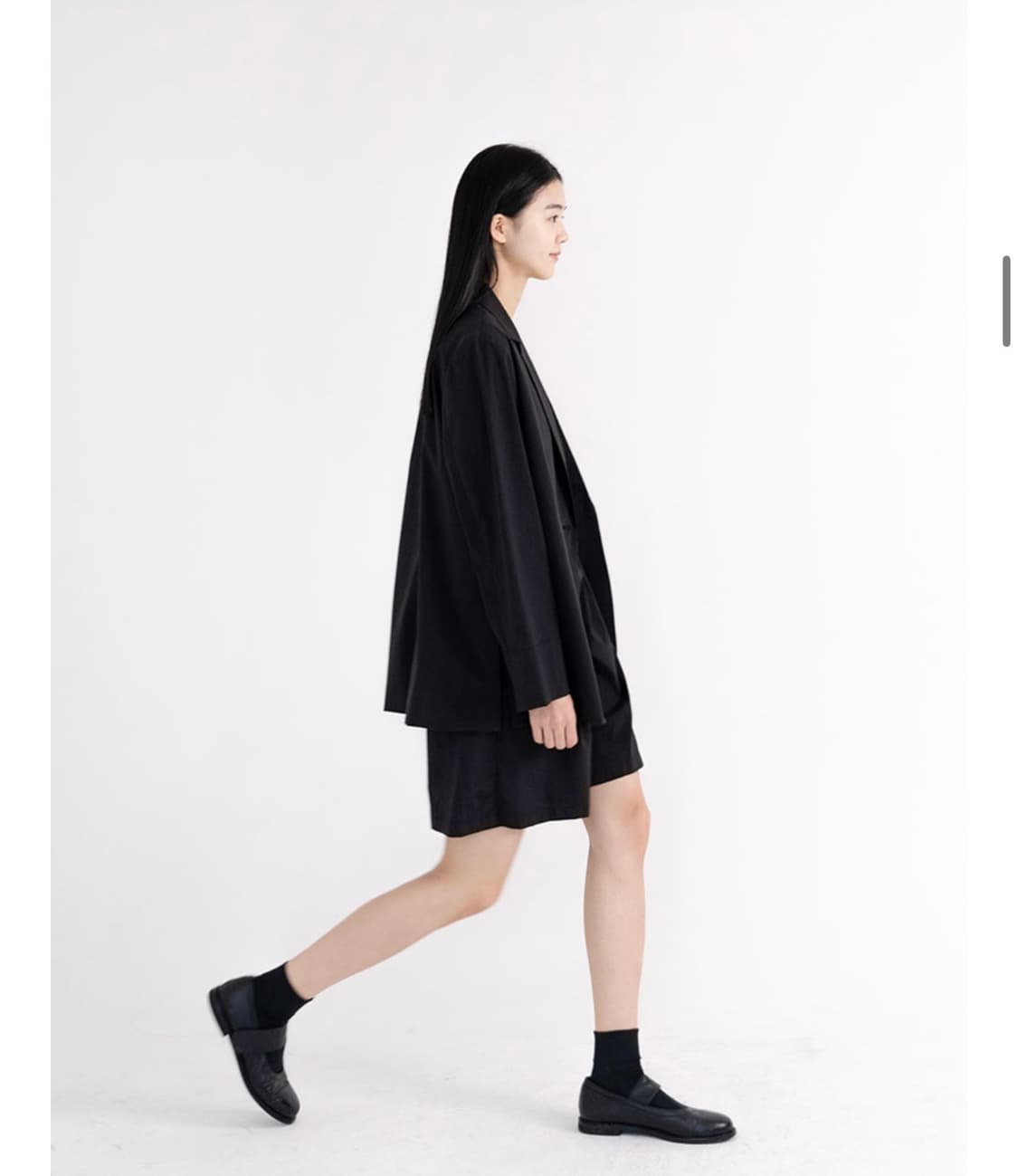 유노이아 여름 나일론 블레이저 상품이미지2