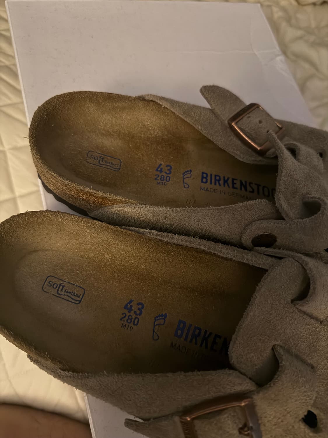 버켄스탁 보스턴 토프 EU43 SIZE 상품이미지4
