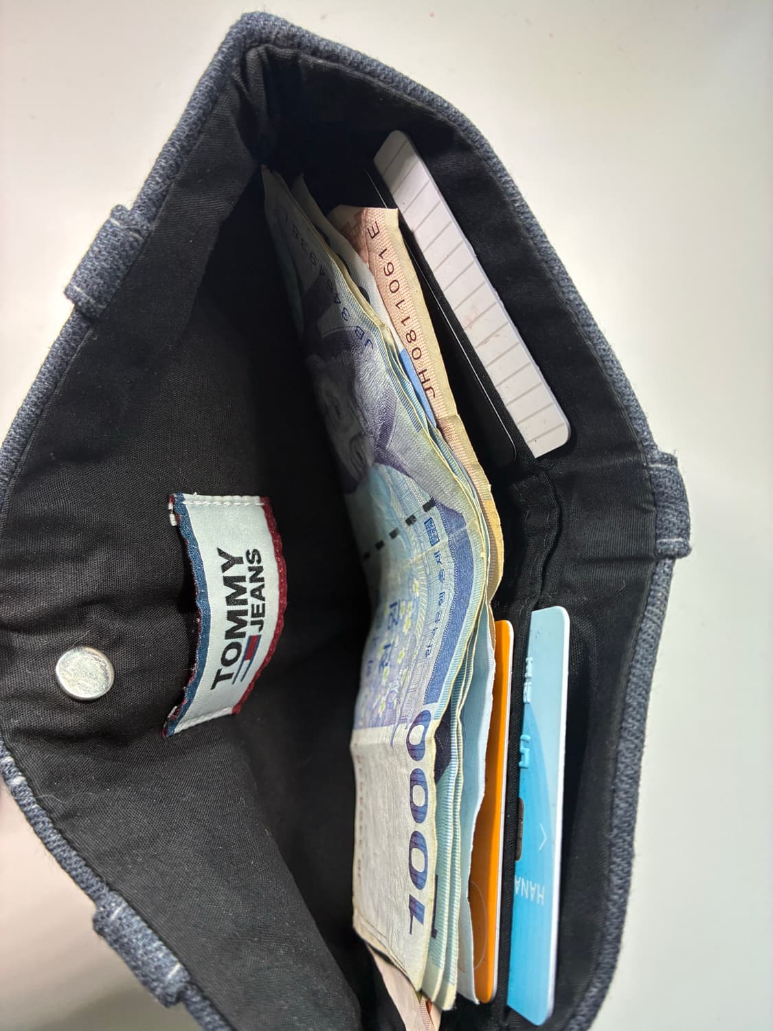 Tommy jeans demin wallet (handmade) 상품이미지5