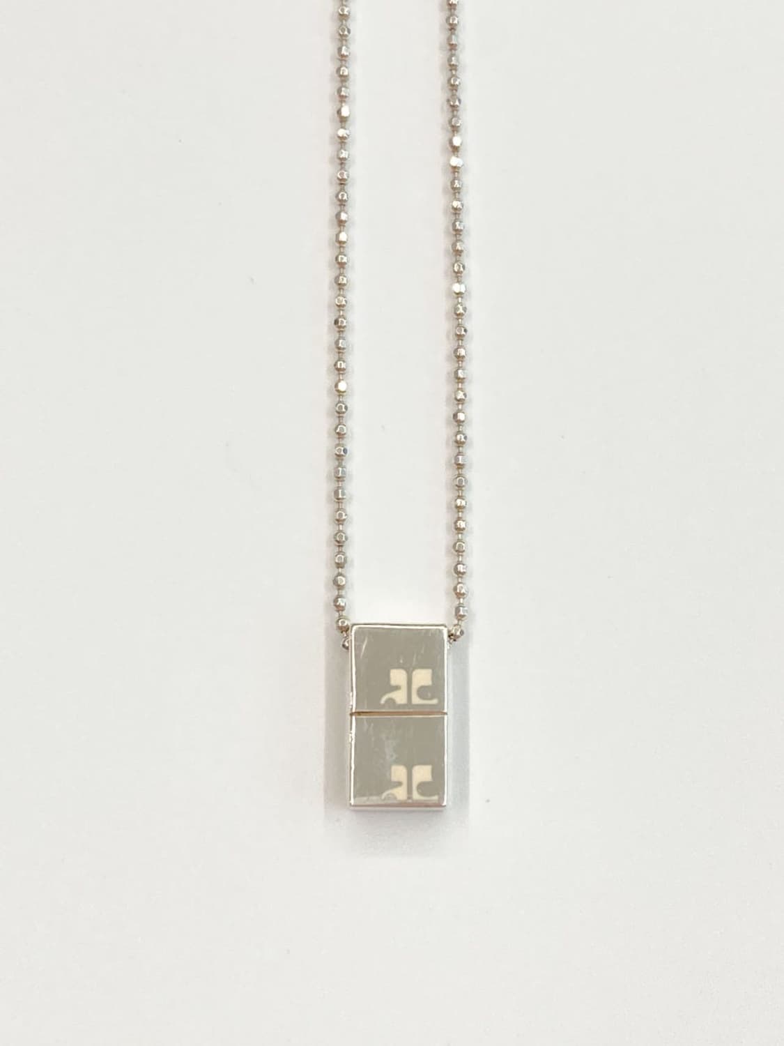 courreges / 꾸레쥬 실버925 목걸이 상품이미지5