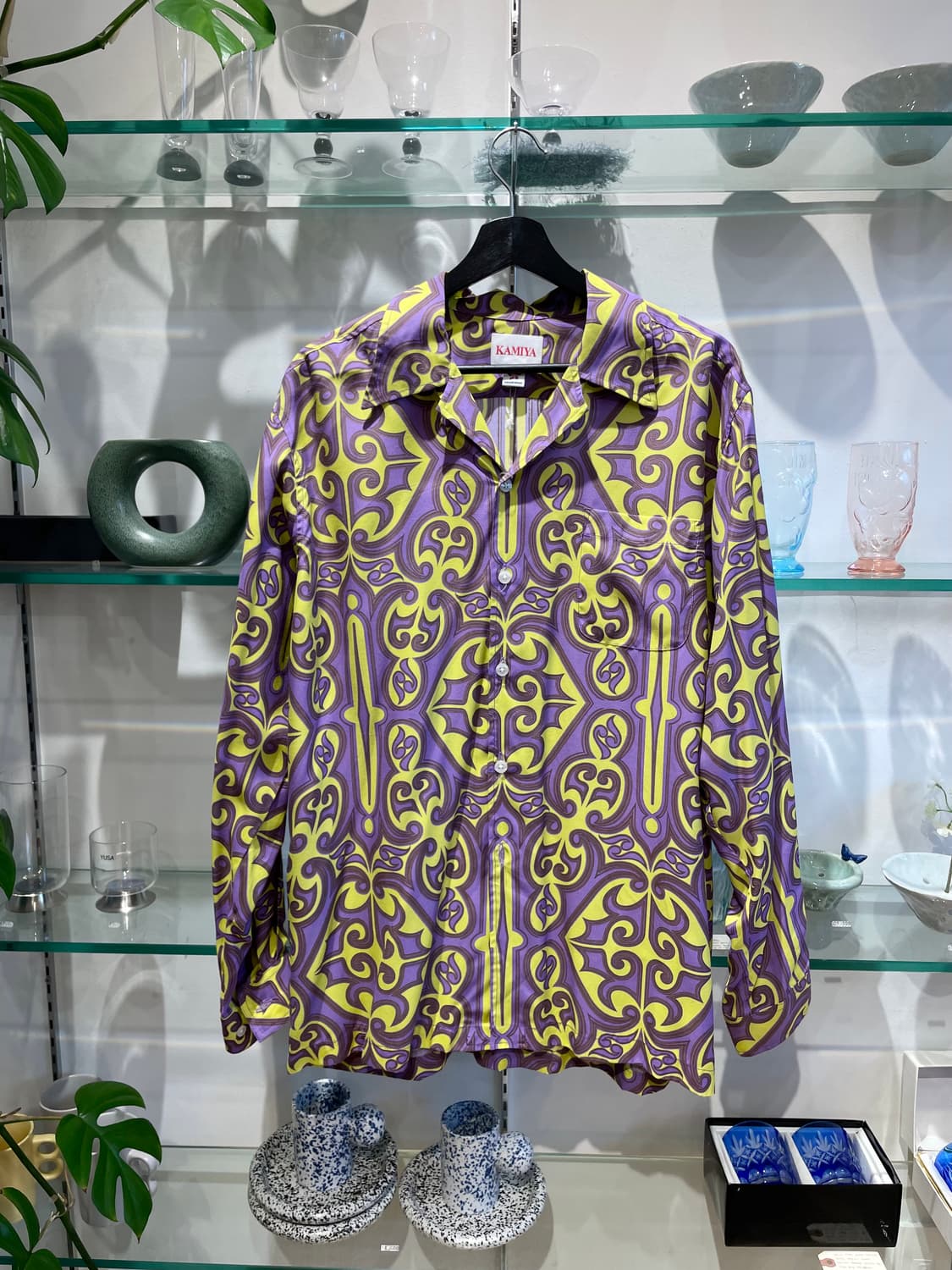 KAMIYA monogram shirt 상품이미지1