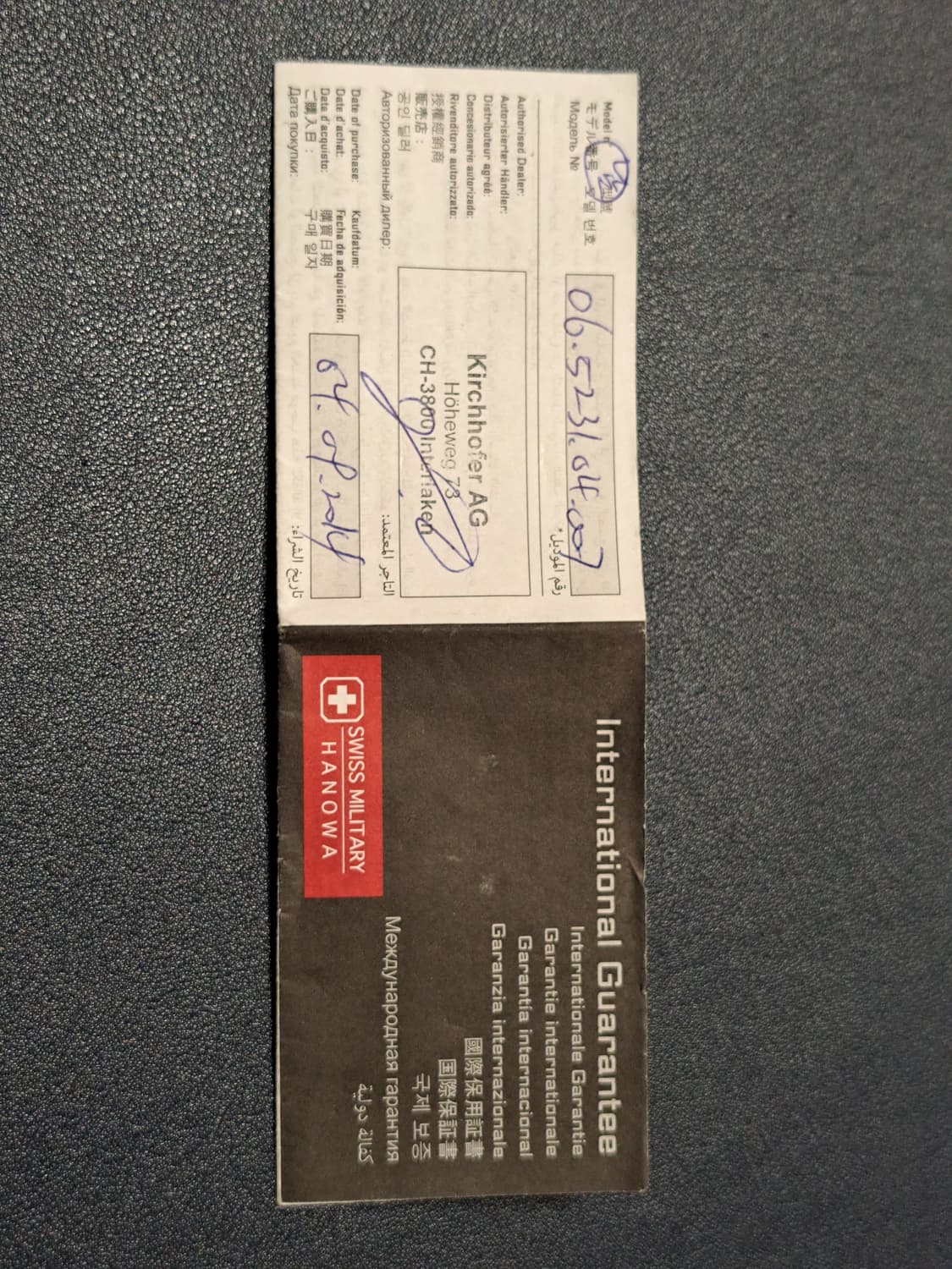 스위스 밀리터리 Hanowa 시계 상품이미지6