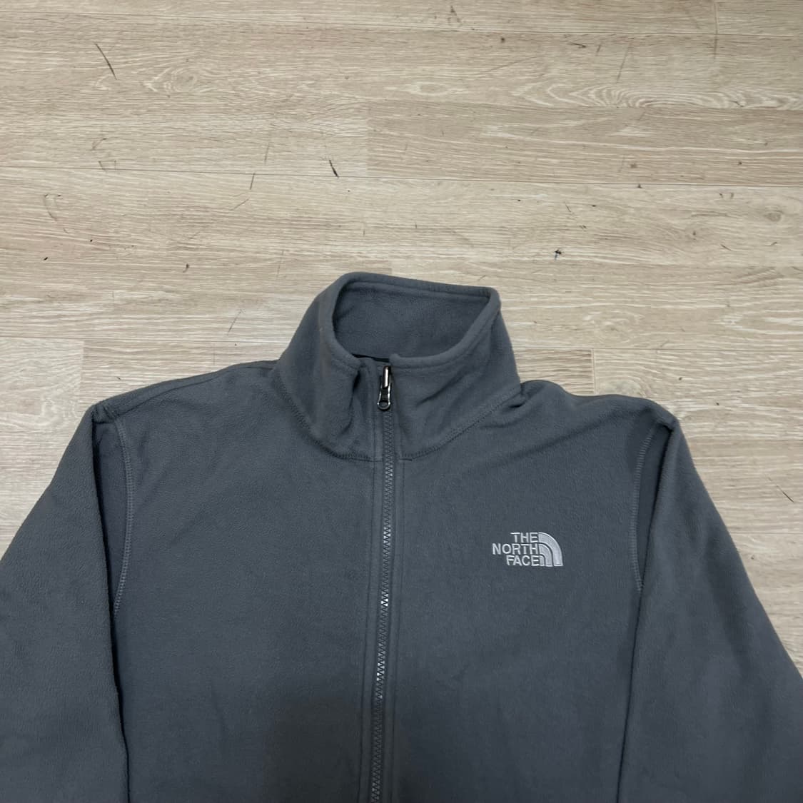 노스페이스 클래식 베이직 후리스 플리스 집업자켓 [그레이] S/90 상품이미지2