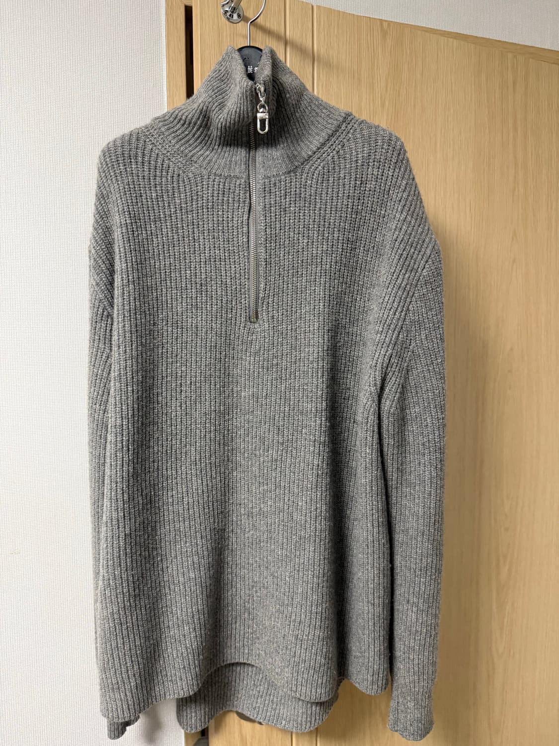 벨리에 니트 하프집업 L사이즈 상품이미지1