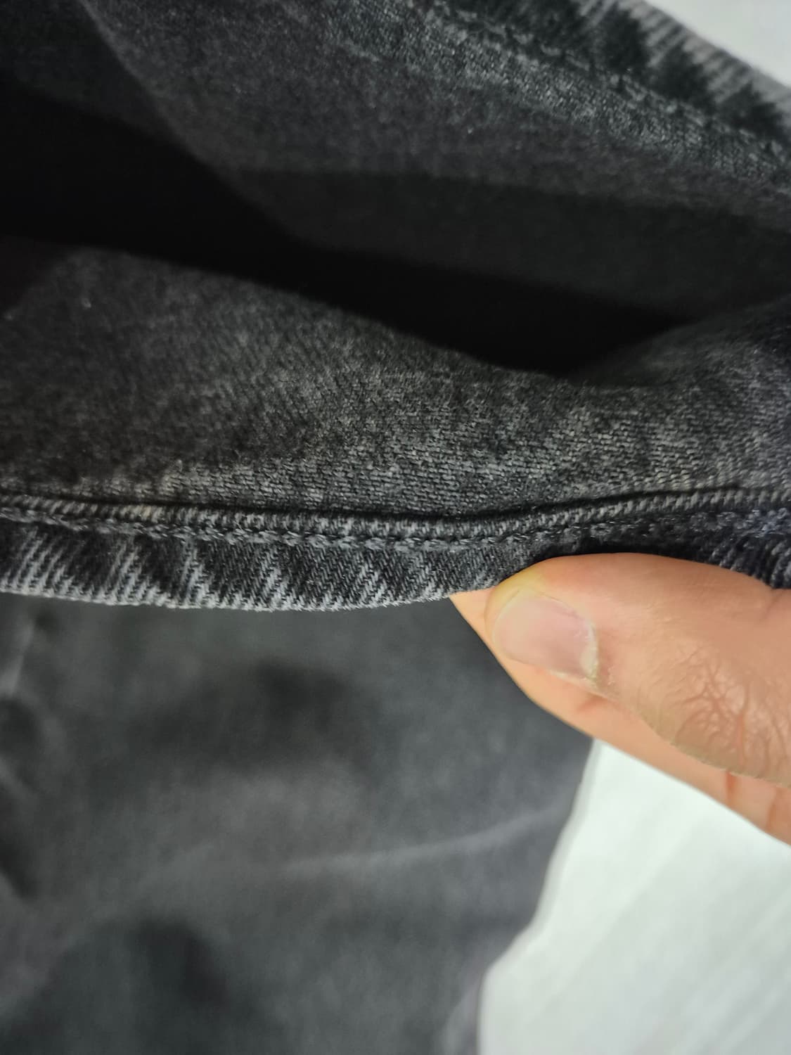 리바이스 프리미엄 555 36 30 블랙 상품이미지5