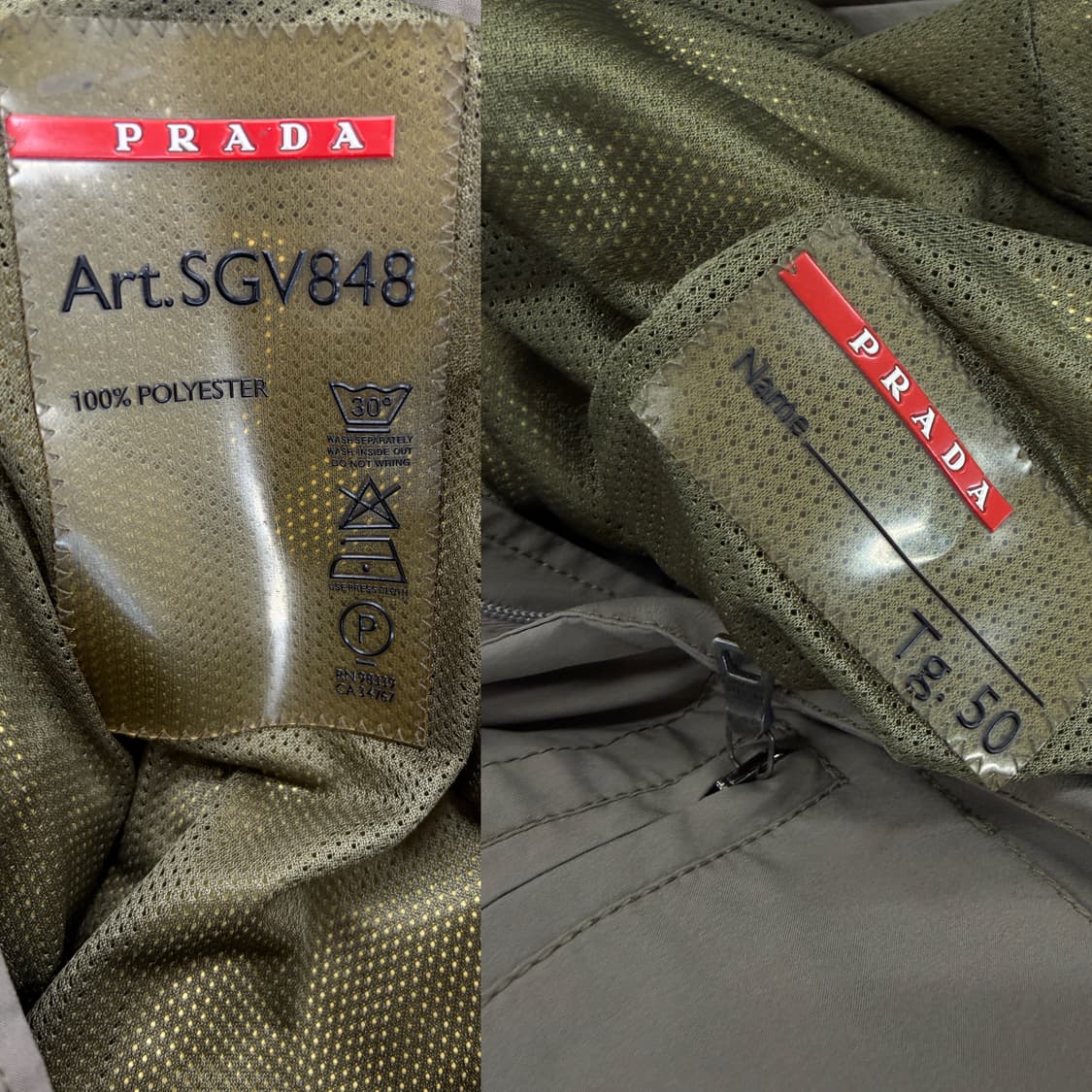 00s prada sport field jacket  상품이미지7