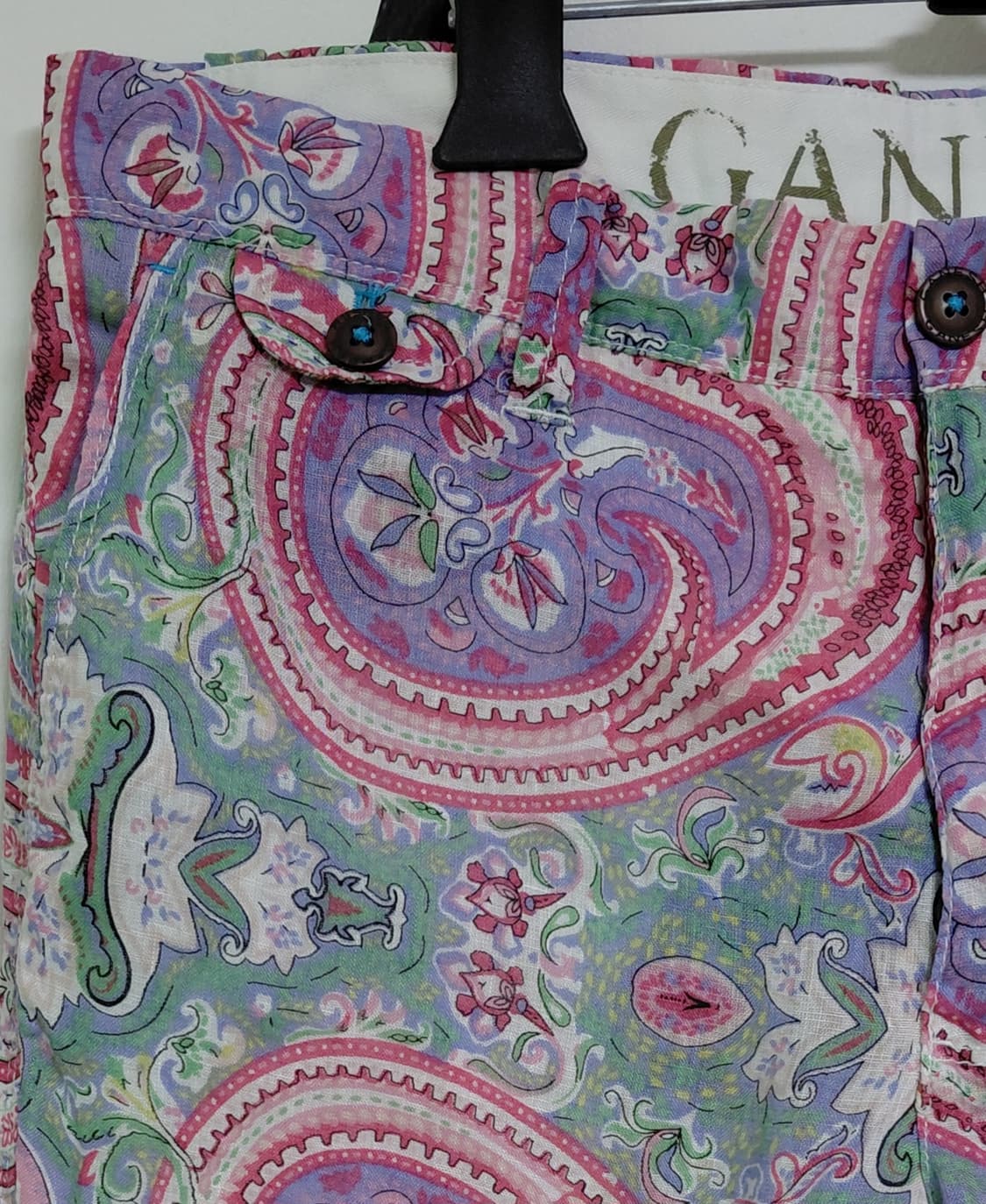 [32] 가네시 (GANESH) 이탈리아 페이즐리 코튼 반바지 상품이미지2