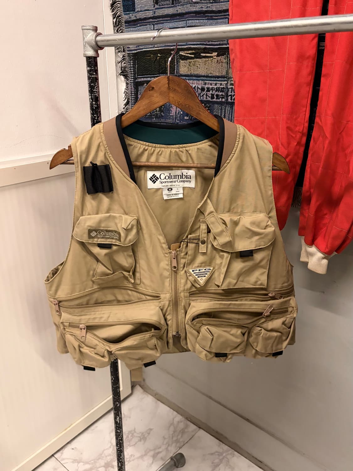 (정품/M) 컬럼비아 피싱 베스트 a1 상품이미지2