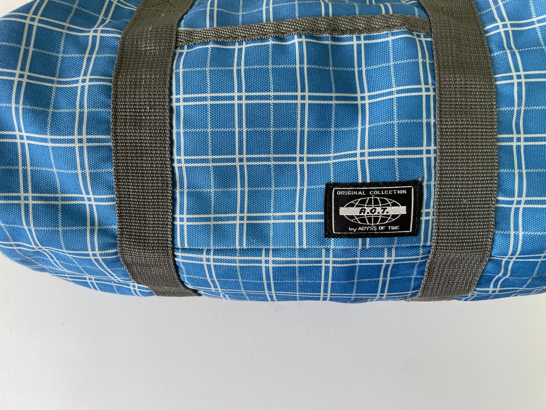 빈티지 체크 그레이 스포츠 백  상품이미지2