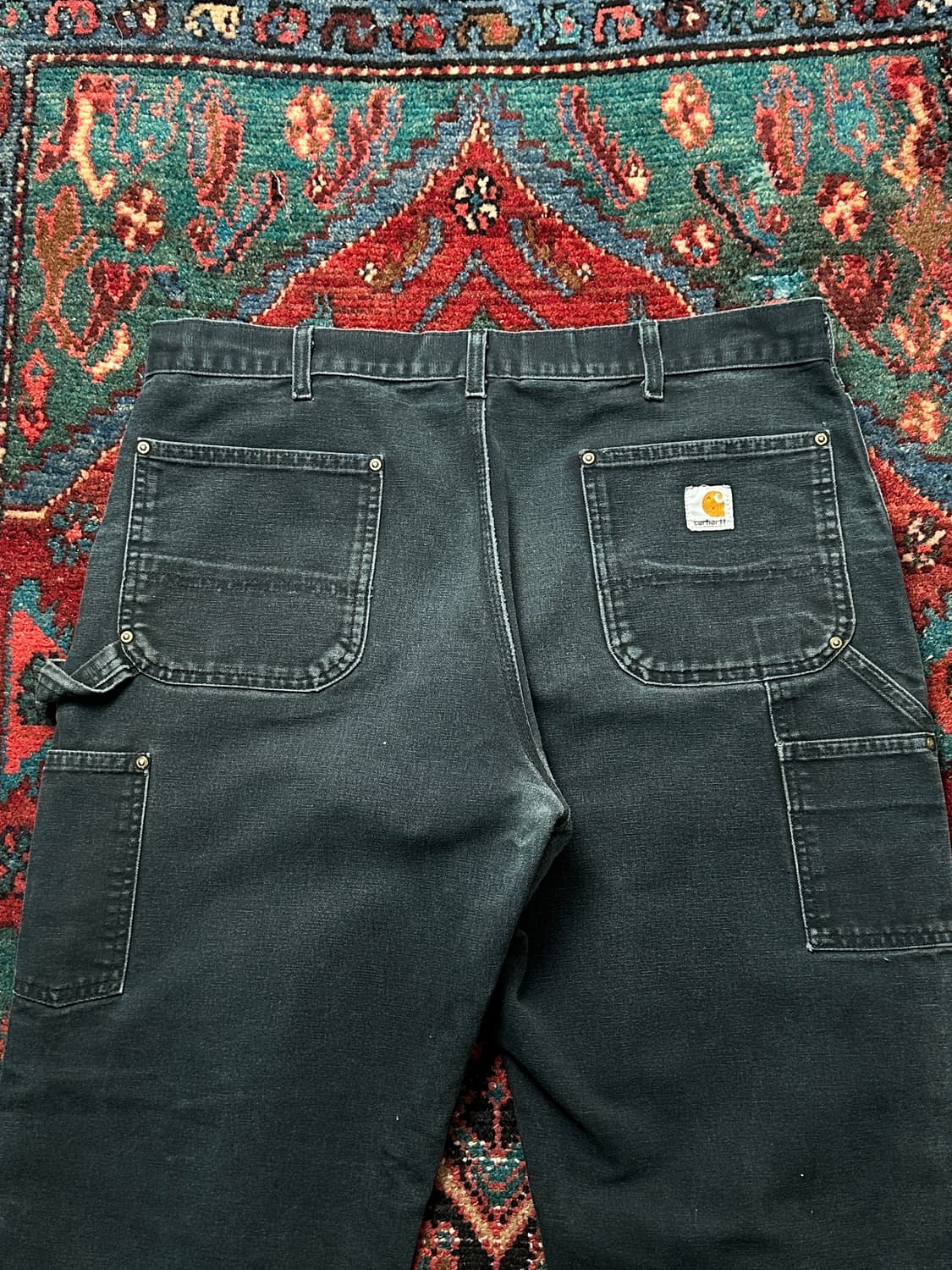 OG 칼하트 B136 더블니 블랙 칼하트 썩블니 상품이미지6