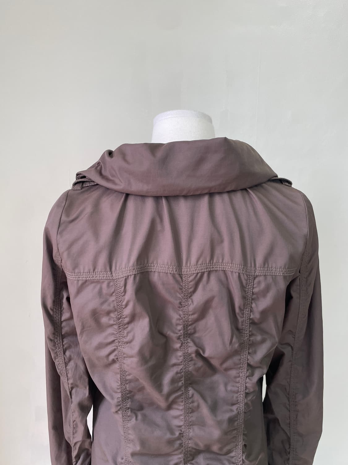 빈티지 armoire de luxe 셔링 나일론 집업자켓 J04344 상품이미지6