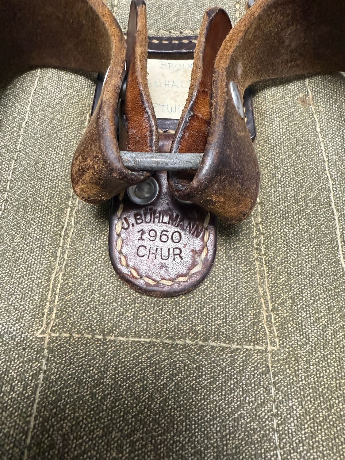 (40L) 60s 스위스 밀리터리 캔버스 배낭, 백팩 상품이미지5