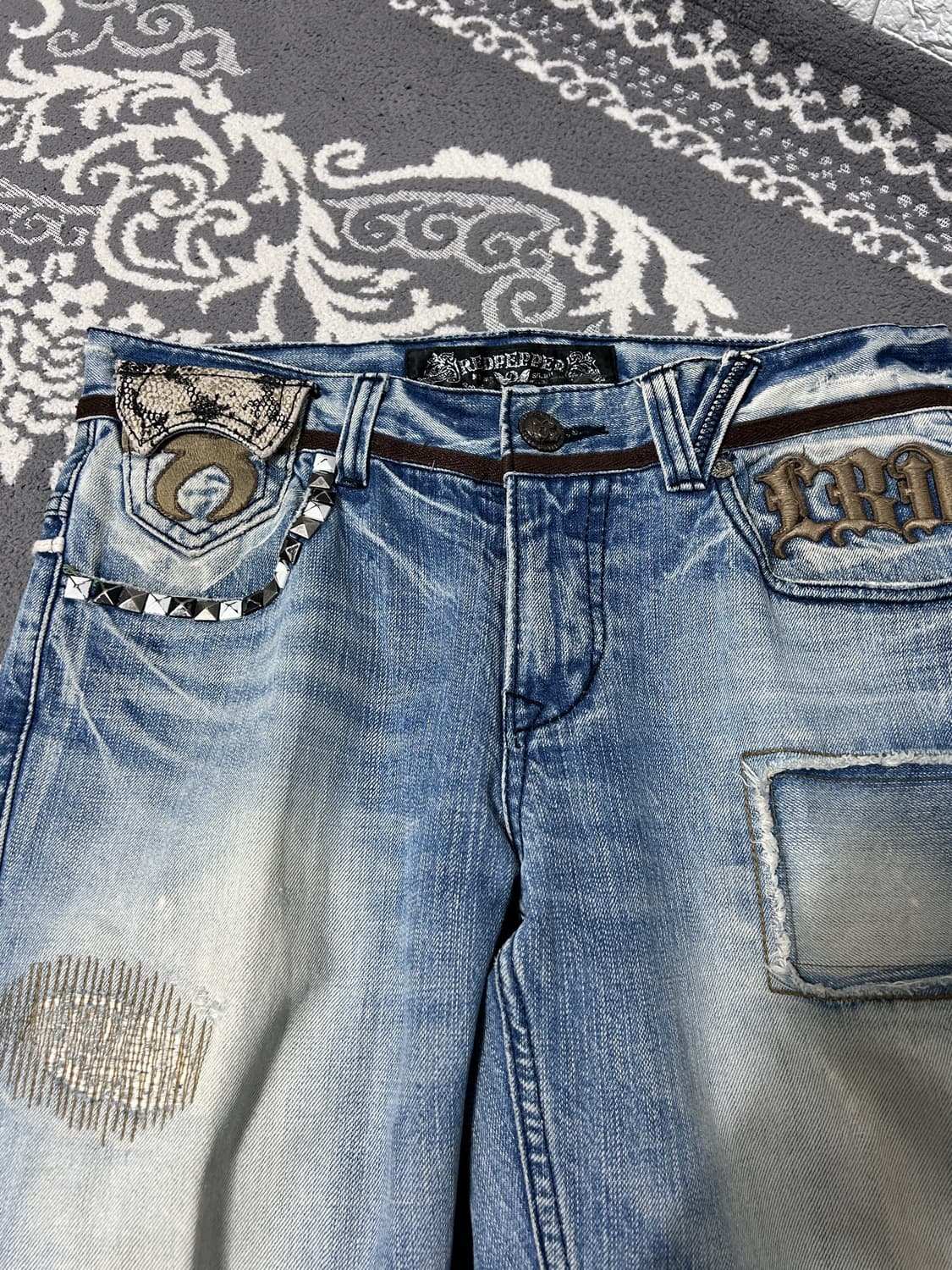 레드 페퍼 스펠 아웃 파이톤 패치 데님 상품이미지7