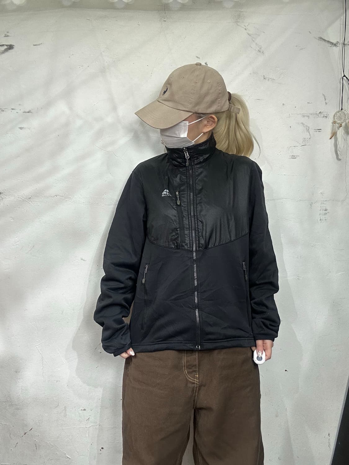 나이키 acg 블랙 후리스 기모 뽀글이 자켓 S 상품이미지2