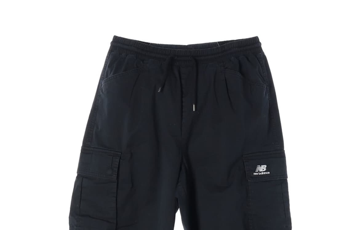 뉴발란스 우먼스 우븐 카고 조거 팬츠 블랙 S 상품이미지3