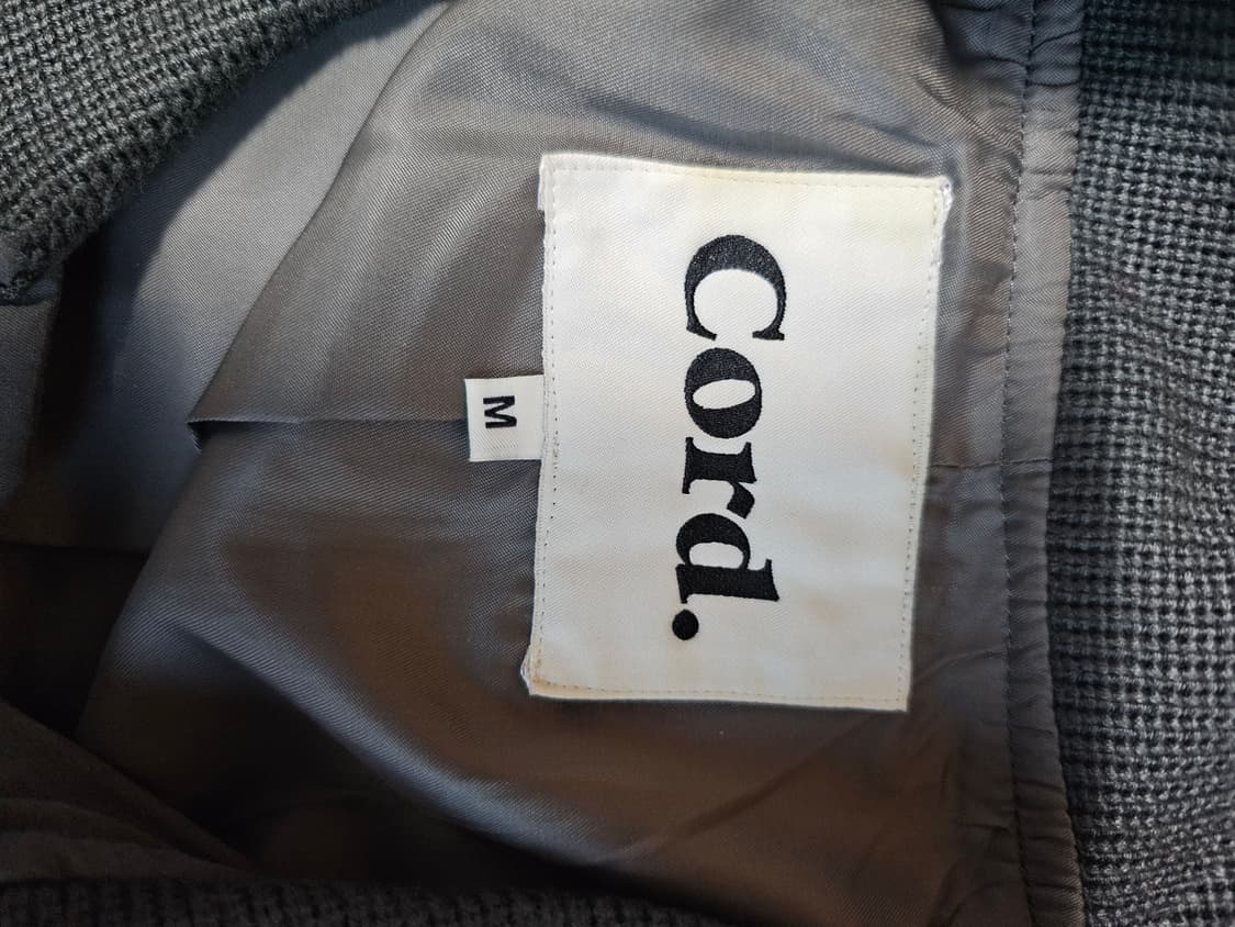 코드 니트 카라 어드민 블루종  상품이미지2