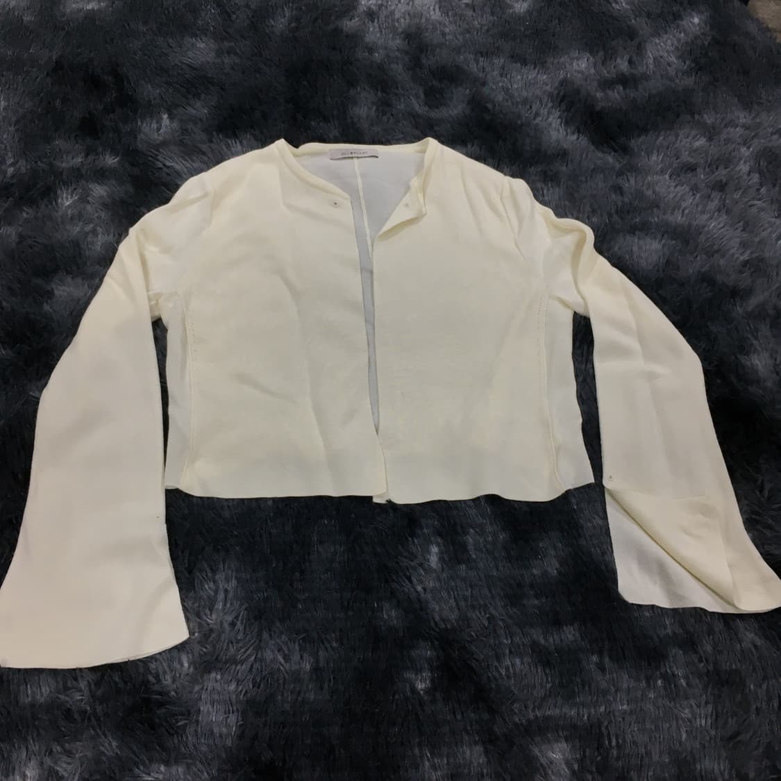 투티/0268 JILLSTUART 가디건 크롭 모리걸 러블리 소매트임 상품이미지3