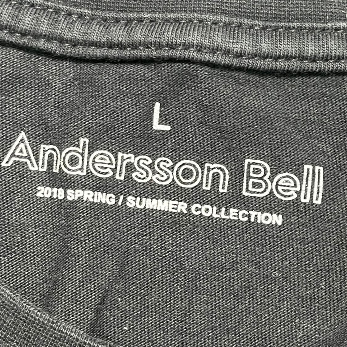 ANDERSSON BELL 티셔츠 블랙 L 상품이미지3