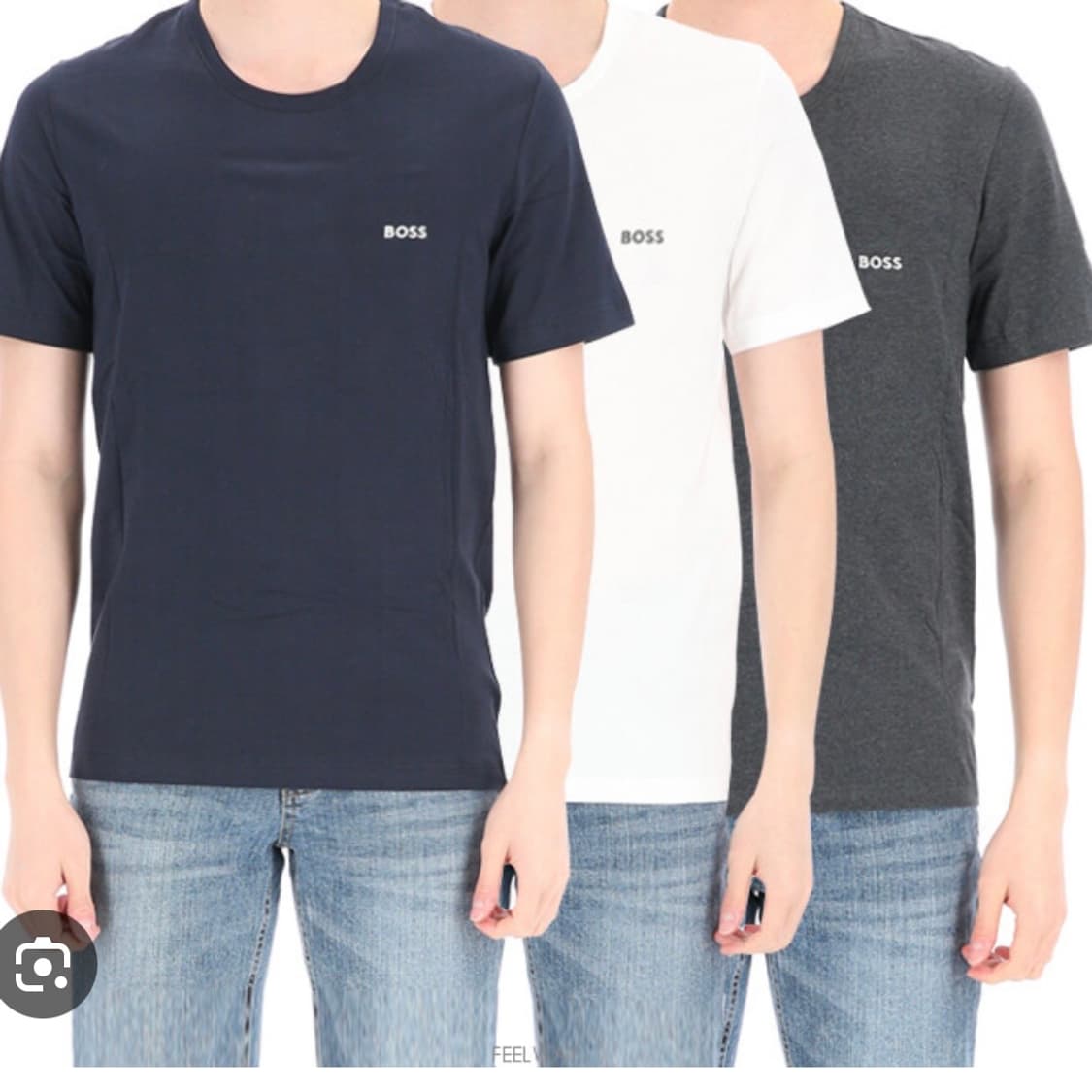 정품) 보스 3pack 반팔 세트 상품이미지5