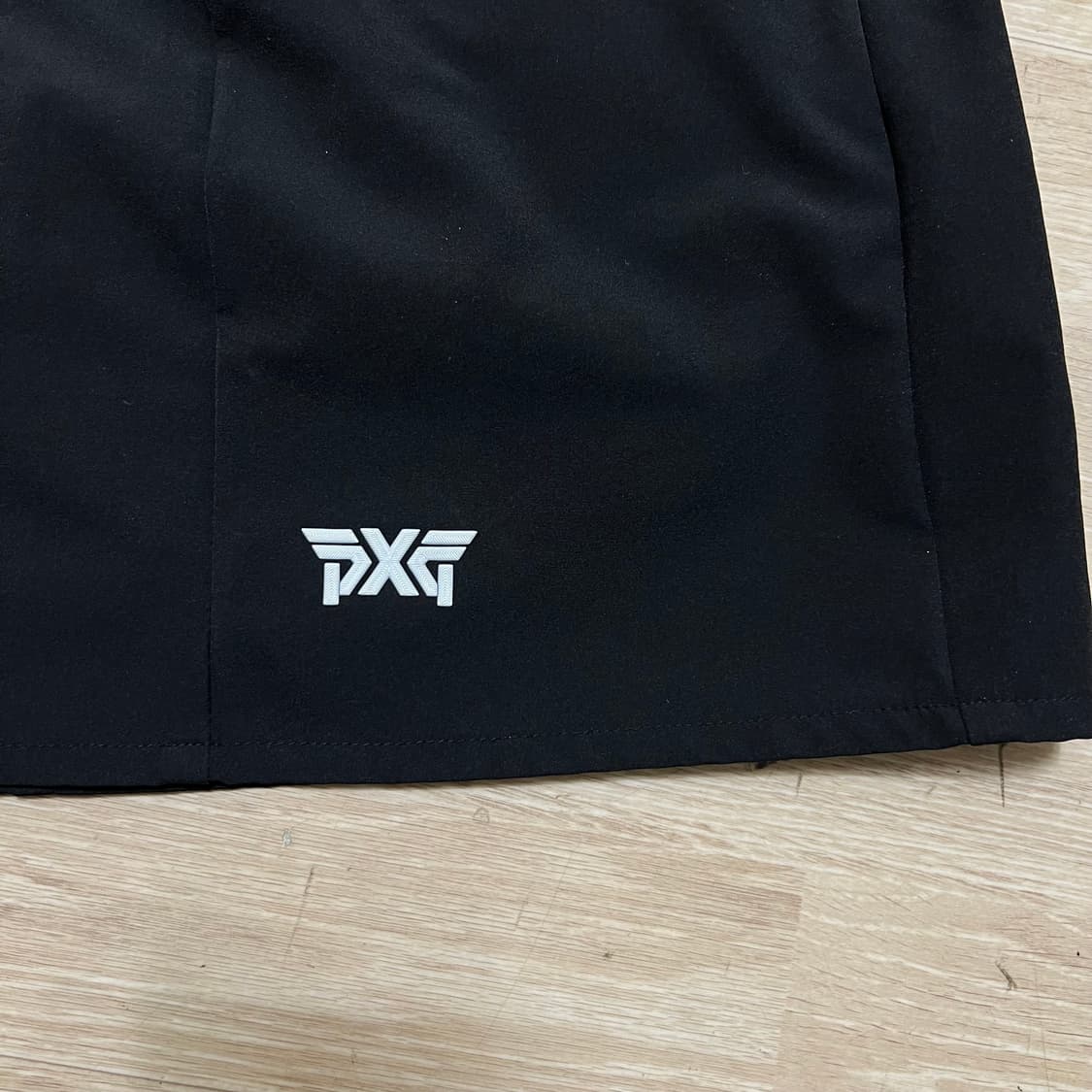 PXG 여성 골프웨어 사이드라인 로고 골프 스커트 스판치마 [블랙] 64 상품이미지2