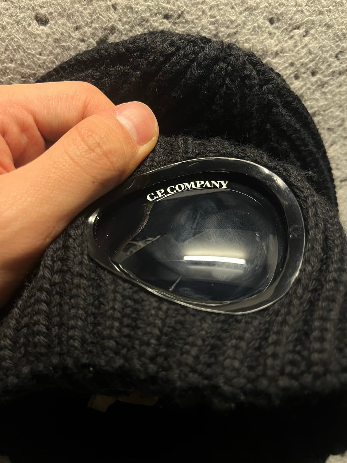 C.P.Company 블랙 비니 상품이미지2