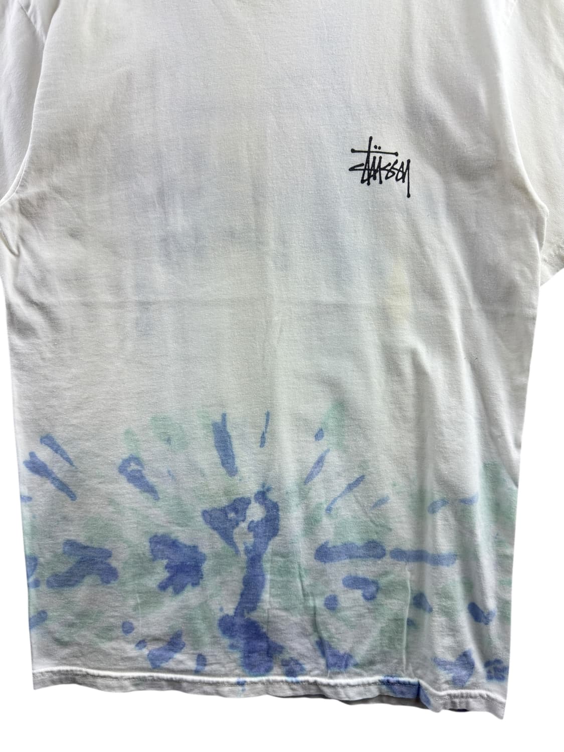 스투시 화이트 타이다이 티셔츠1217 상품이미지4