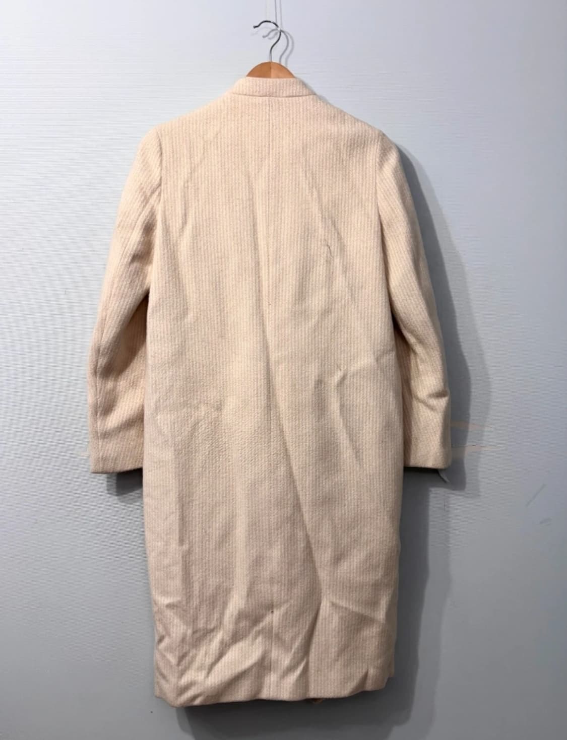 마쥬 아이보리 더블 버튼 코트 55 상품이미지5