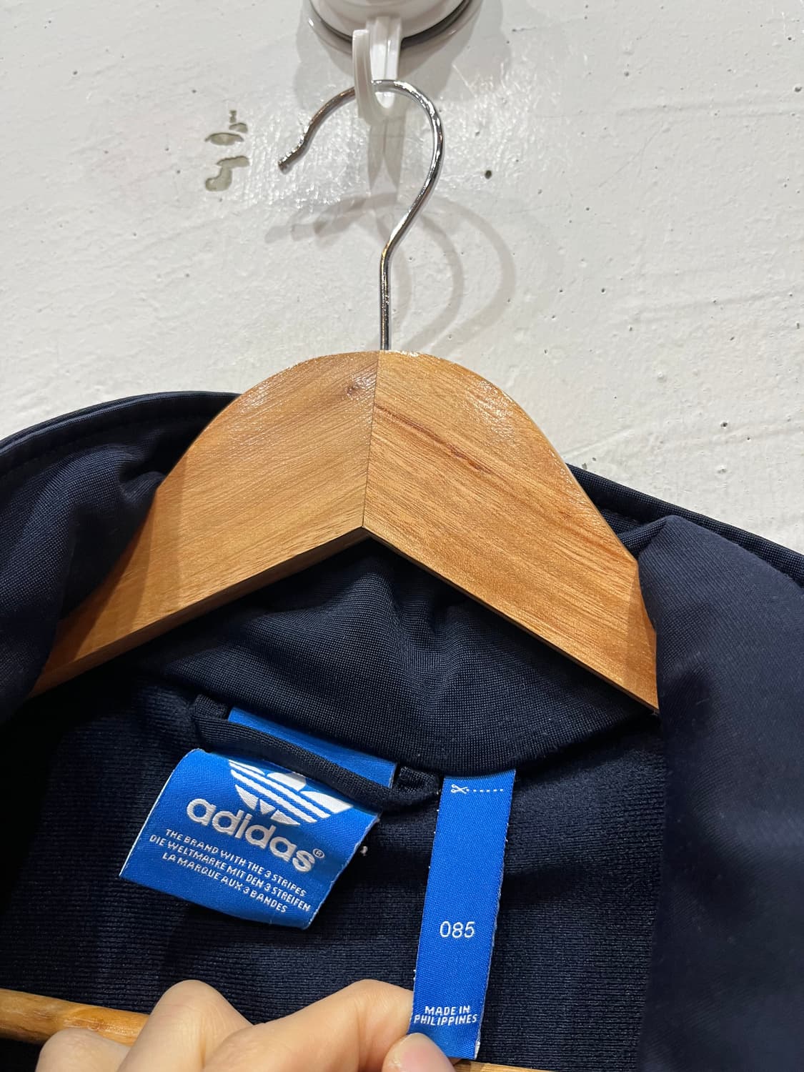 아디다스 파이어버드 트랙탑 져지 네이비  상품이미지4