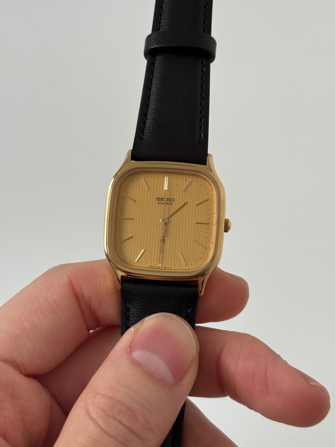 1980s Chariot Gold Square Quartz 상품이미지3