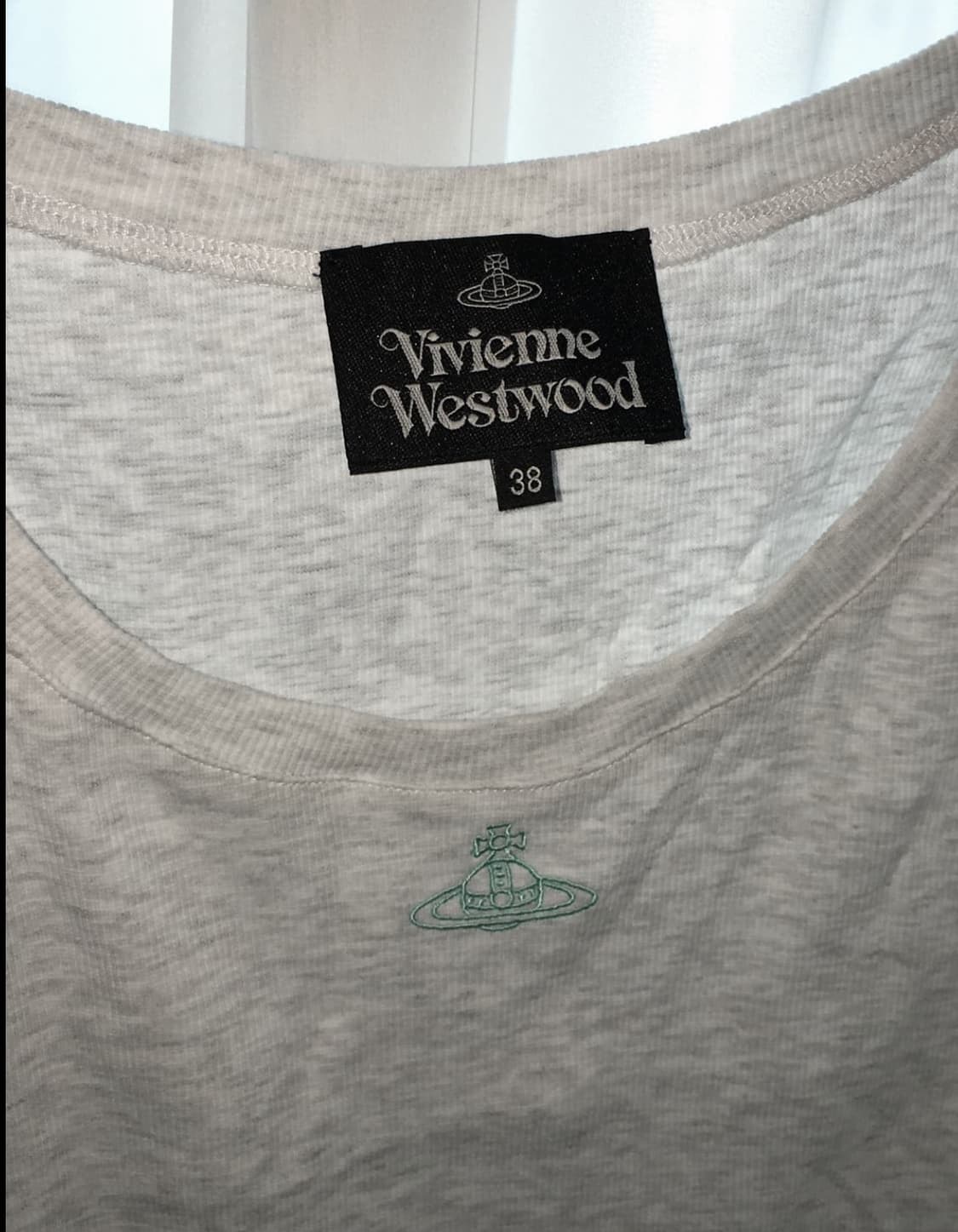 비비안 민트로고 슬리브리스 나시 Vivienne westwood 상품이미지3
