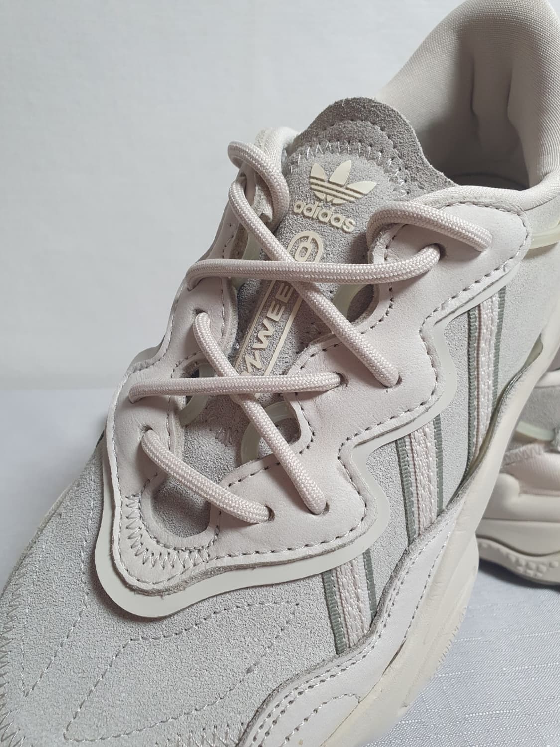 245mm 아디다스 오즈위고 베이지 운동화 스웨이드  상품이미지7