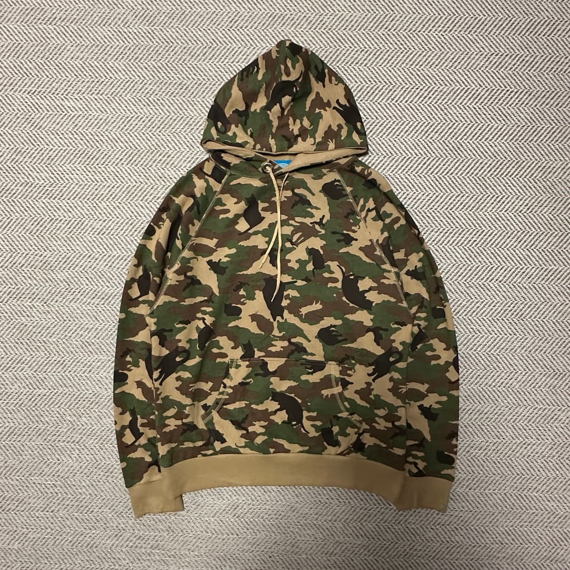 MMTS NAKANO japan beams cat camo hoodie 상품이미지1