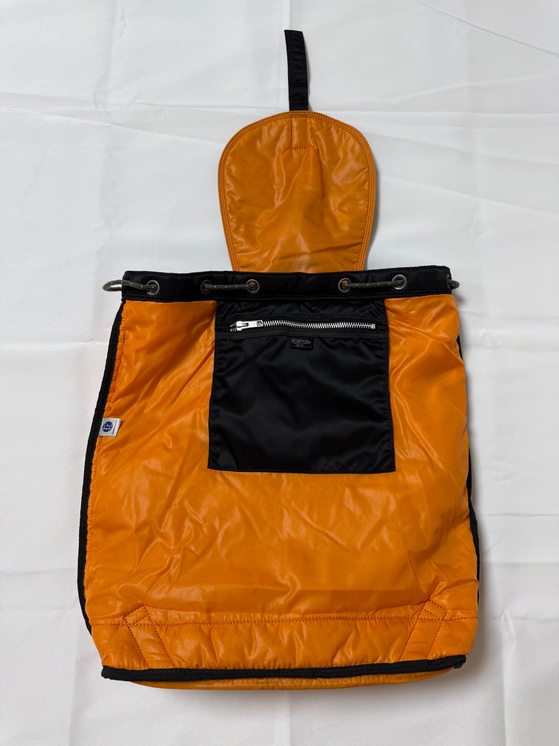 (초미품)PORTER 포터 탱커 백팩 럭색 지퍼 블랙 상품이미지7