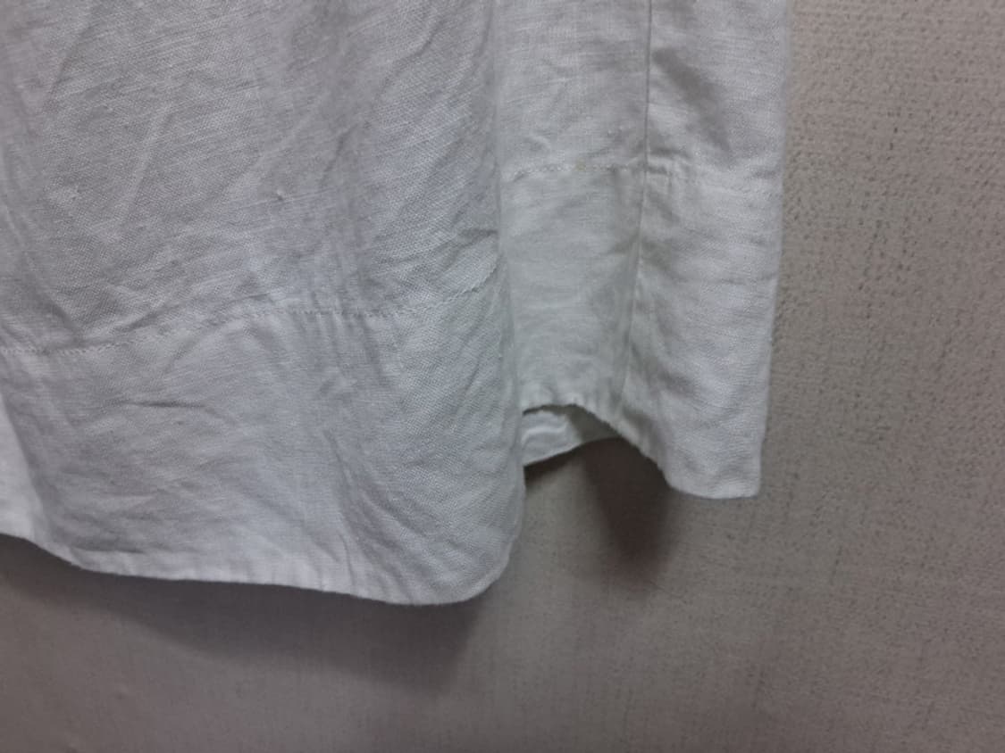 일본빈티지 vent blanc 화이트 린넨 개더롱스커트 린넨롱스커트 28 상품이미지6