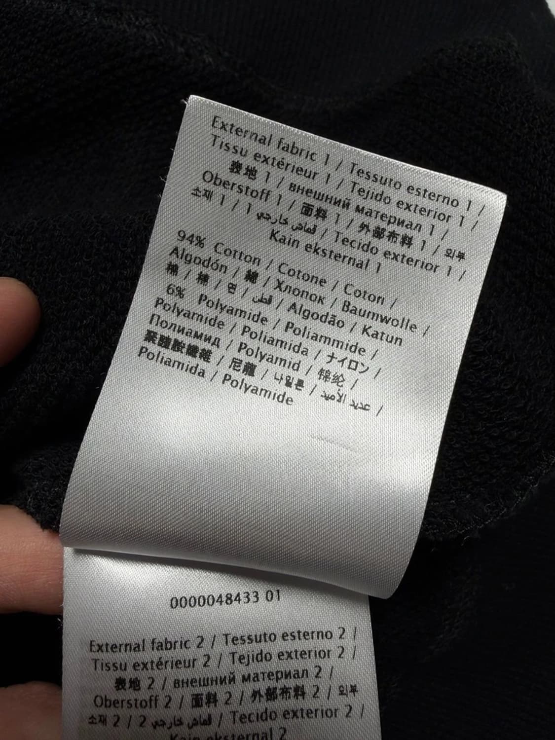 발렌티노 가라바니 빅로고 섀도우 프린트 후드티 R1292 상품이미지8