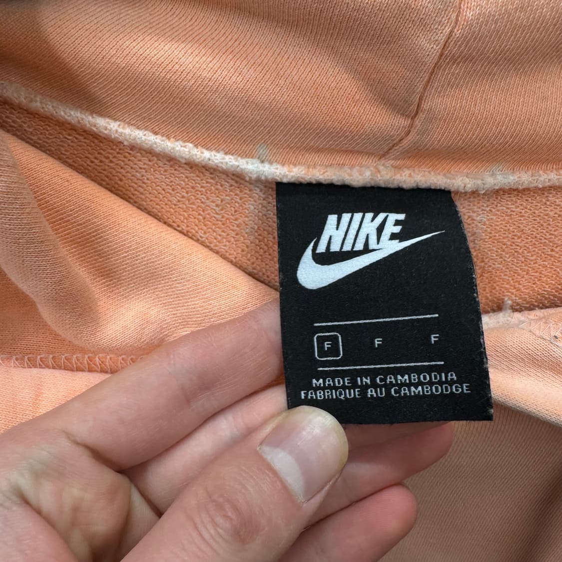 나이키 후드티 후면 빅 스우시 로고 포인트 피치 상품이미지7