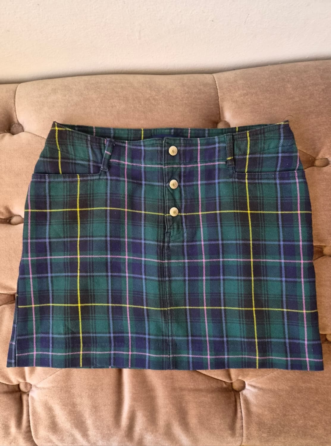 랄프로렌 여성 체크미니스커트 16사이즈 상품이미지1