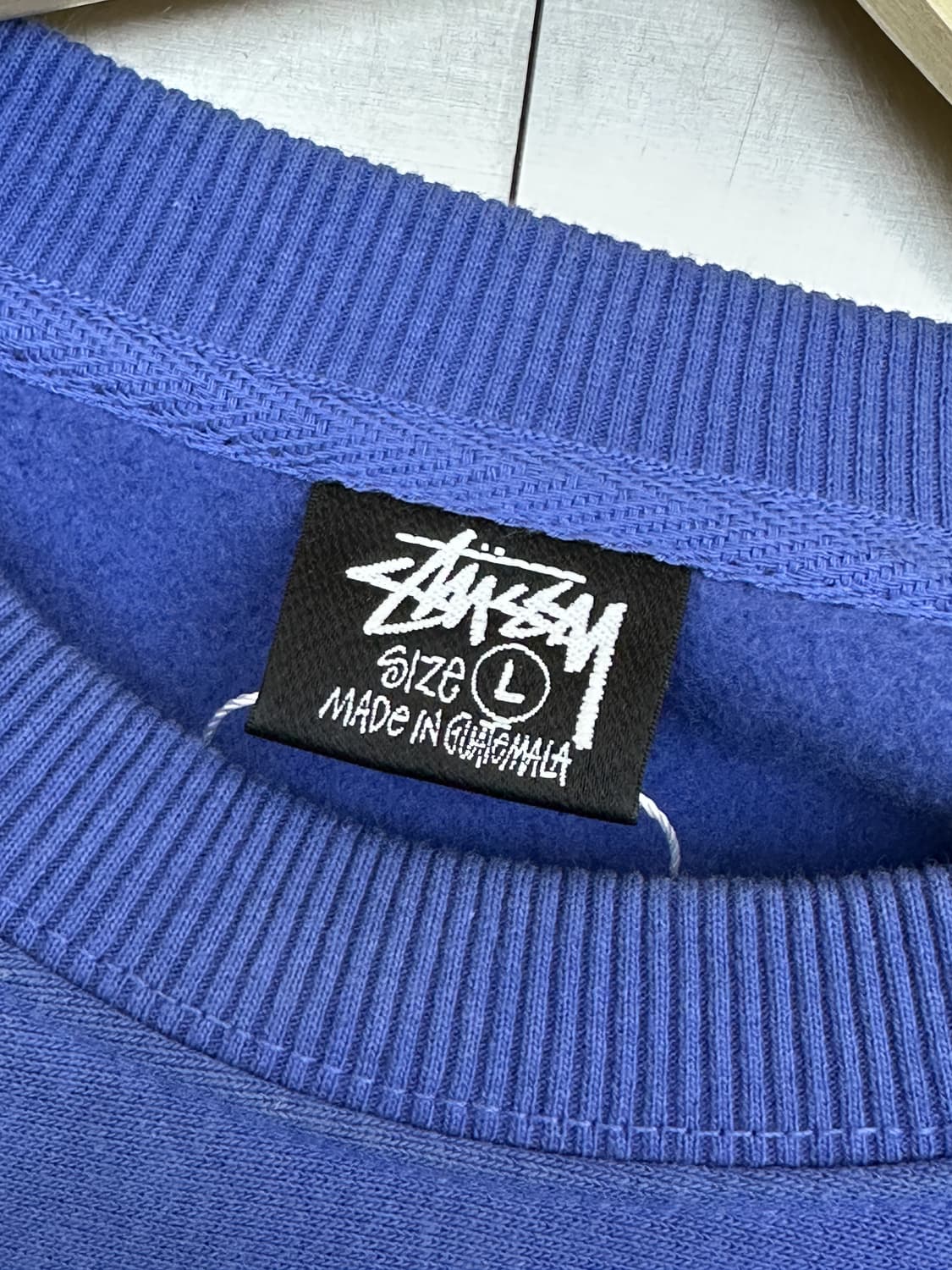 스투시 서울 빅 스탁 로고 크루넥 상품이미지4