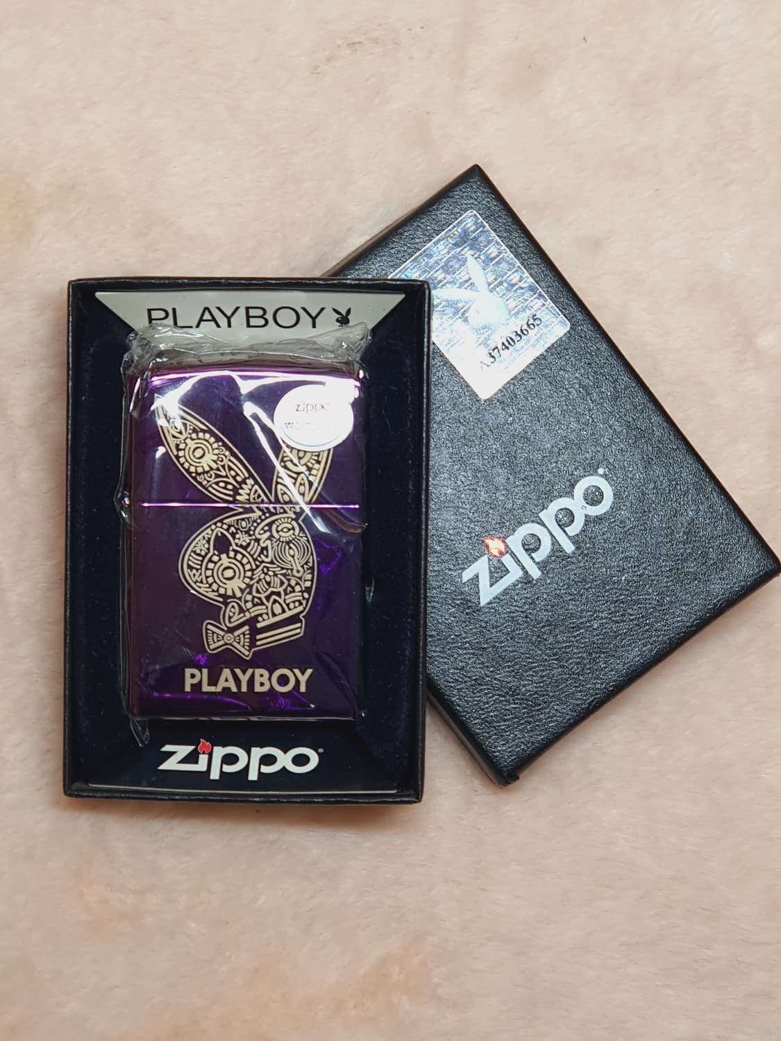 지포 라이터 어비스 퍼플 플레이보이 PLAY BOY Zippo 28076 상품이미지1