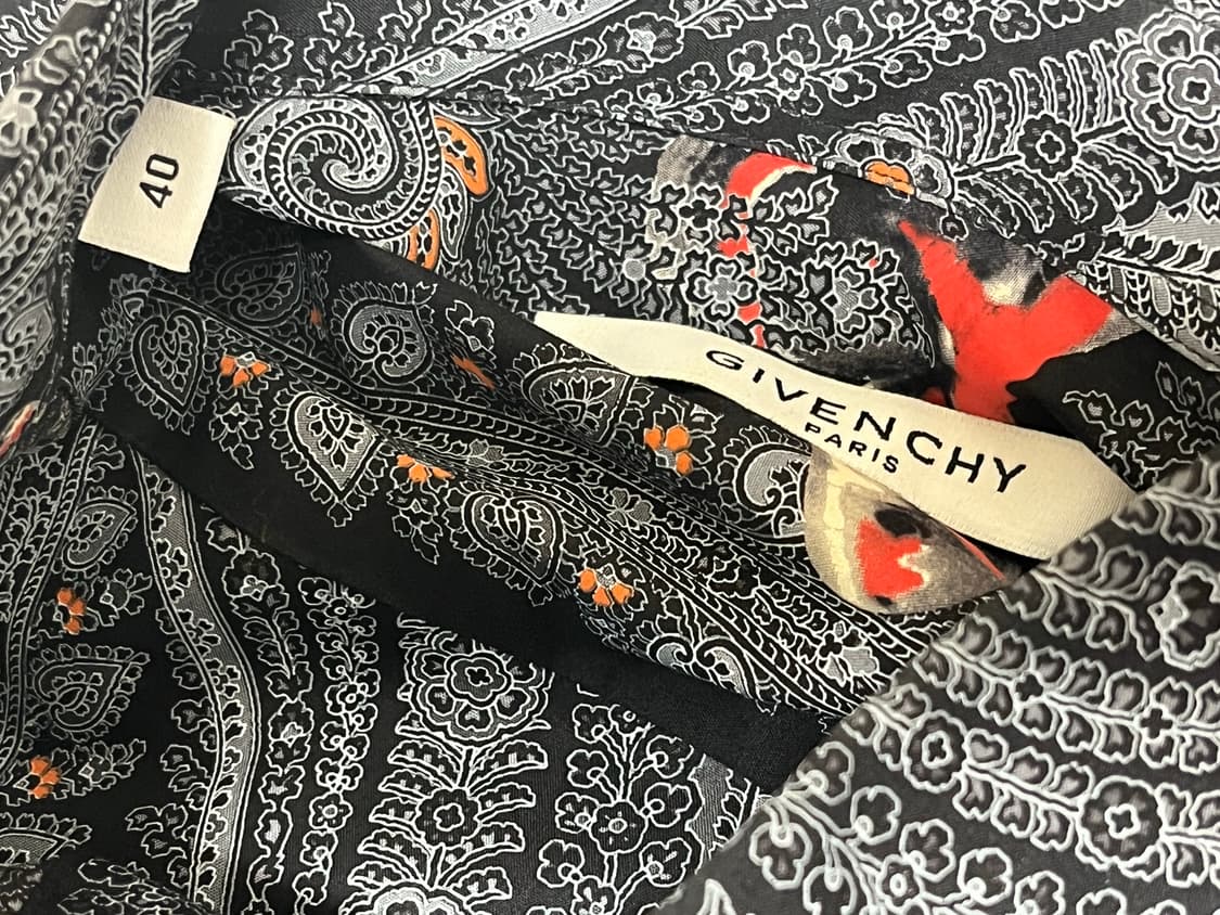 지방시 / 페이즐리 셔츠 / 블랙 / 사이즈 40 상품이미지3